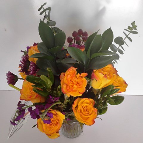 Vibrant-Yellow-Flower-Roses-Delivery-Boston-MA - KJ Paula Gift Baskets
