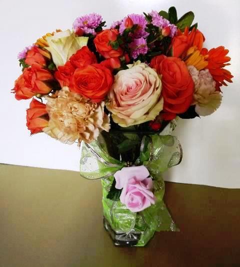 Beautiful Bloom Birthday Flower Bouquet - KJ Paula Gift Baskets