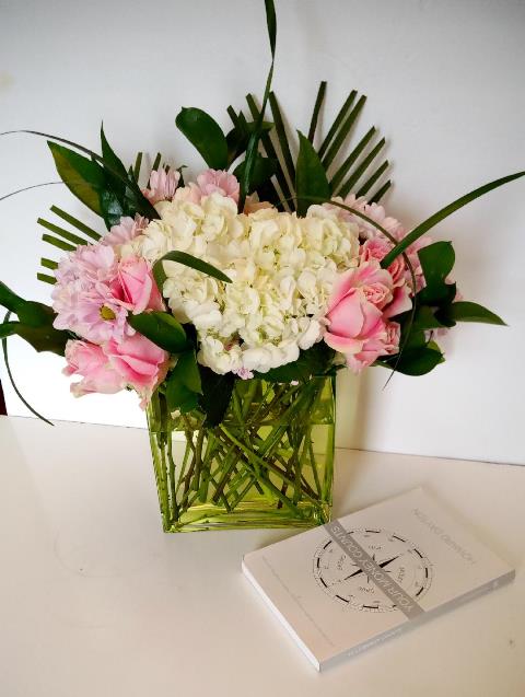 Happy Birthday Floral Bouquet Arrangement - KJ Paula Gift Baskets