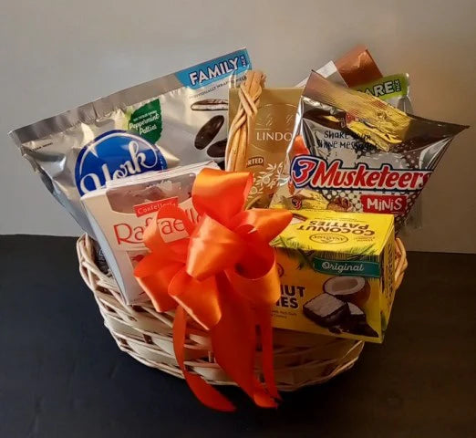 Buy Now! Same day delivery chocolate gift basket for loved one in Boston Massachusetts