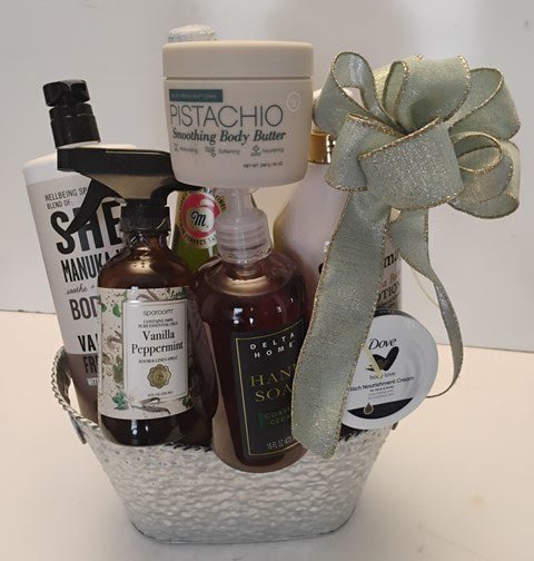 KJ Paula Body Products Spa Gift Basket - KJ Paula Gift Baskets