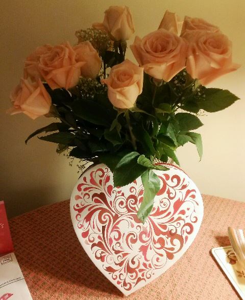 Blossoming Flower Arrangement Delivery in Boston - KJ Paula Gift Baskets 