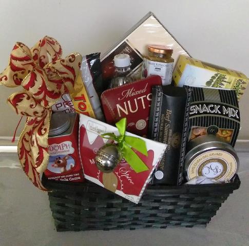 Hot Chocolate Christmas Gift Basket - KJ Paula Gift Baskets