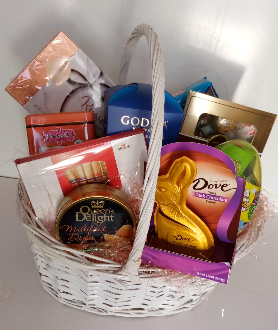 Chocolate Gift Basket Easter Treats - KJ Paula Gift Baskets