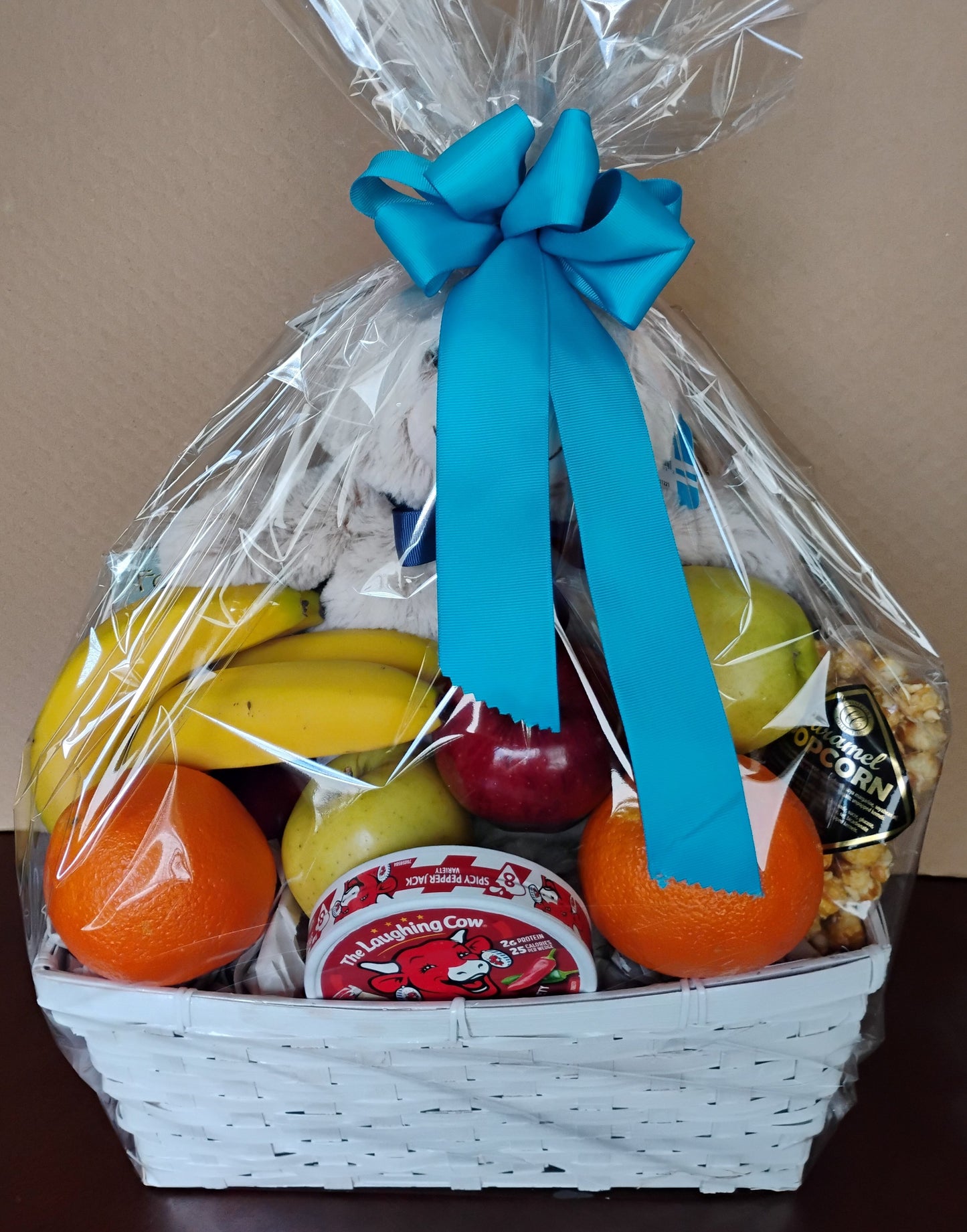 Fresh Fruit & Teddy Bear Gift Basket | KJ Paula Gift