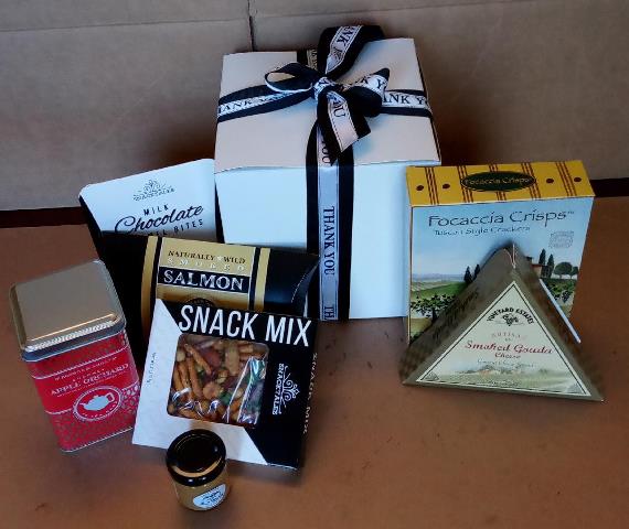 Gourmet Food Gift Basket-Downtown Boston - KJ Paula Gift Baskets