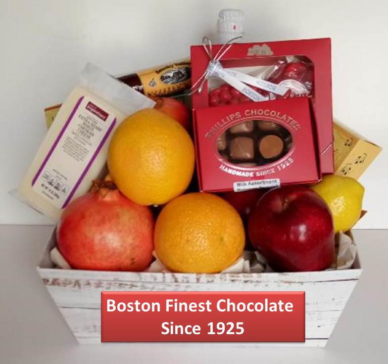 Fruits & Chocolates Gift Basket - KJ Paula Gift Baskets