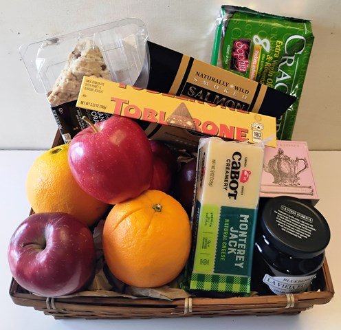 "Administrative Professionals Day Fresh Fruit and Pastry Gift Basket | Boston Delivery | KJ Paula"
