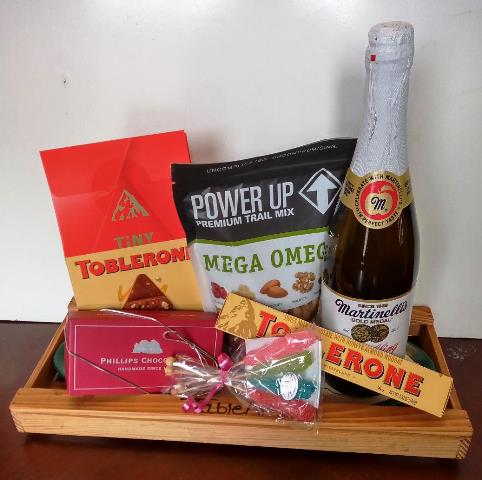 Hot Chocolate Christmas Gift Basket - KJ Paula Gift Baskets