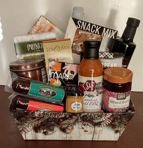 Gourmet Food Gift Basket-Downtown Boston - KJ Paula Gift Baskets