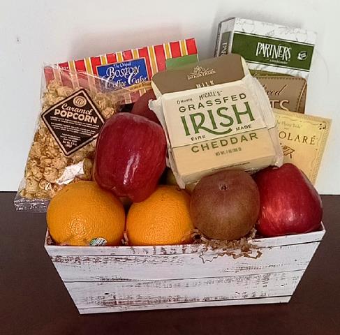 "Appreciation Gourmet Food and Fruit Gift Basket | Thank You Gift Boston MA | KJ Paula"