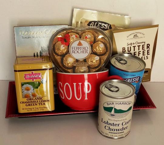 Boston Chowder Delight Gift Basket - KJ Paula Gift Baskets