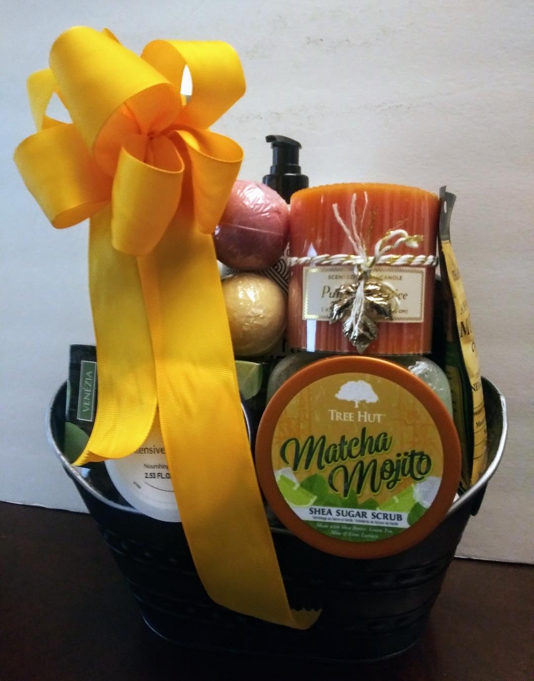 Boston Delivery Spa Gift Basket - KJ Paula Gift Baskets